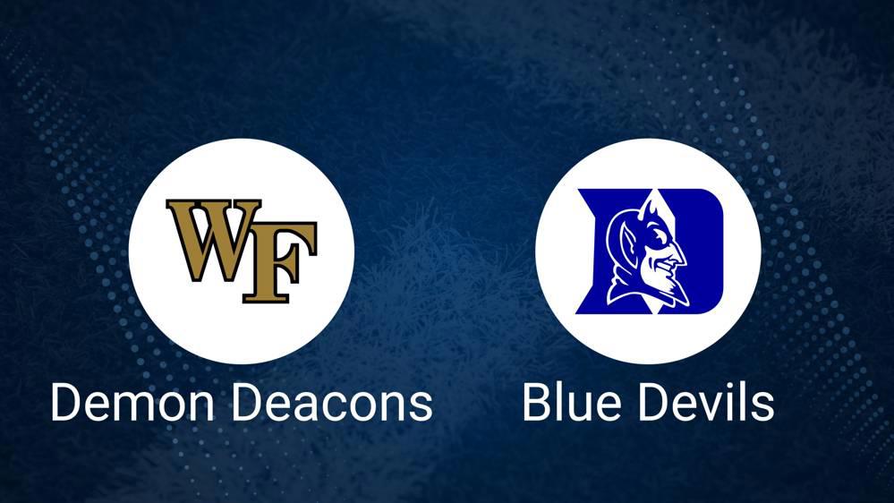 Wake Forest vs. Duke Predictions & Picks: Odds, Moneyline, Spread - Saturday, Nov. 30