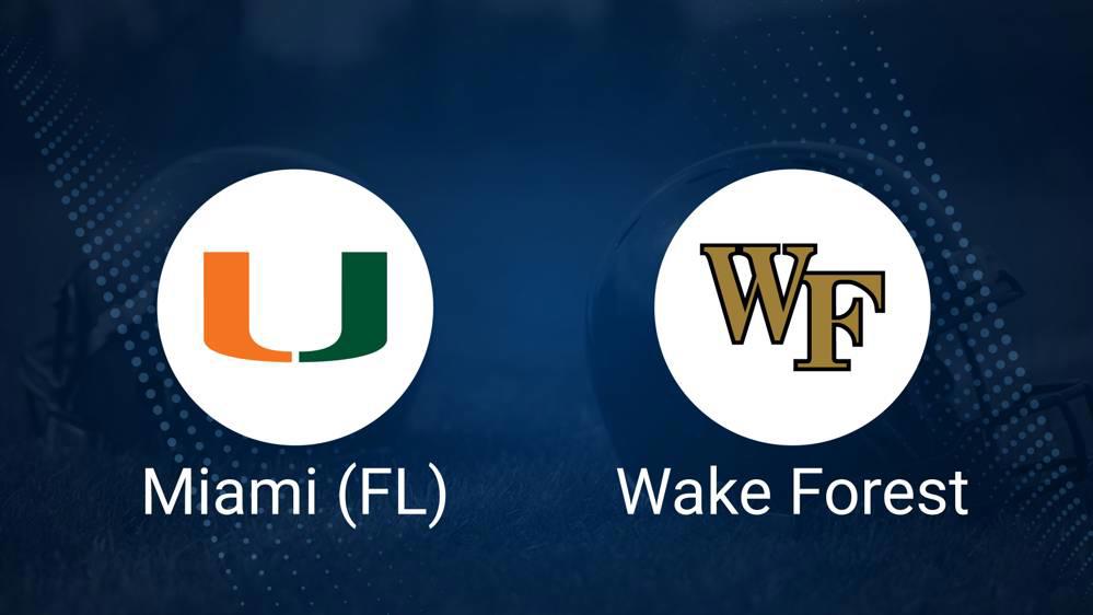 Wake Forest vs. Miami (FL) Best Bets, Predictions & Odds – Nov. 23