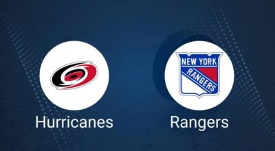 Where to Watch Carolina Hurricanes vs. New York Rangers on TV or Streaming Live - November 27