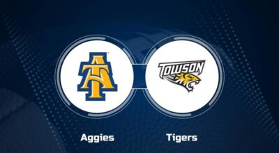 Where to Watch North Carolina A&T vs. Towson on TV or Streaming Live - Nov. 16