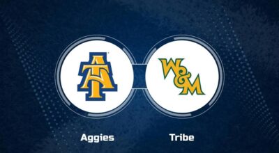 Where to Watch North Carolina A&T vs. William & Mary on TV or Streaming Live - Nov. 2