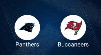 Where to Watch Panthers vs. Buccaneers on TV or Streaming Live - Dec. 1