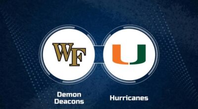 Where to Watch Wake Forest vs. Miami (FL) on TV or Streaming Live - Nov. 23