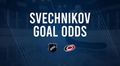 Will Andrei Svechnikov Score a Goal Against the Blue Jackets on November 23?