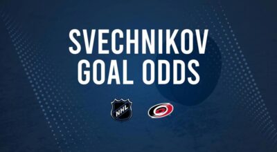 Will Andrei Svechnikov Score a Goal Against the Devils on November 21?