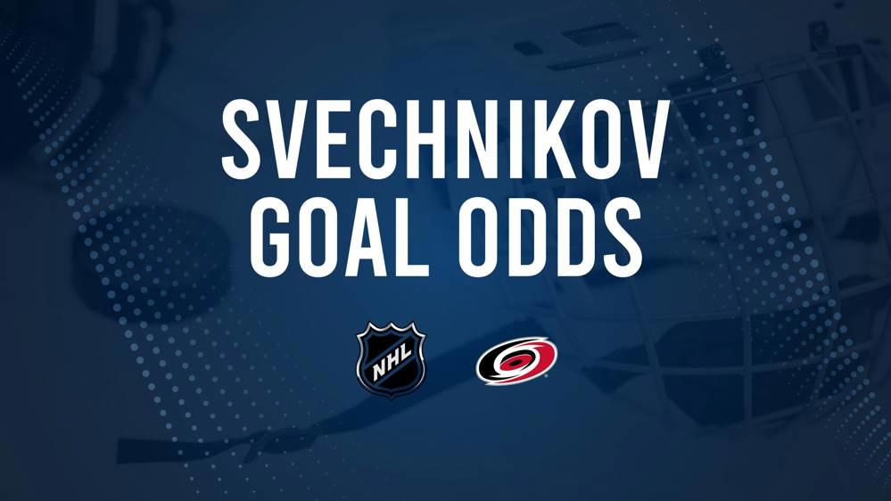 Will Andrei Svechnikov Score a Goal Against the Hockey Club on November 13?