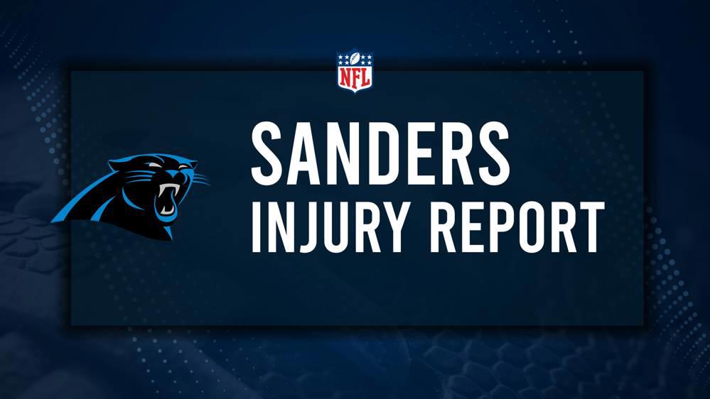 Will Ja'Tavion Sanders Play in Week 10? NFL Injury Status, News & Updates