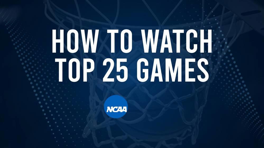 How to Watch Top 25 Women's College Basketball Games - Saturday, December 14