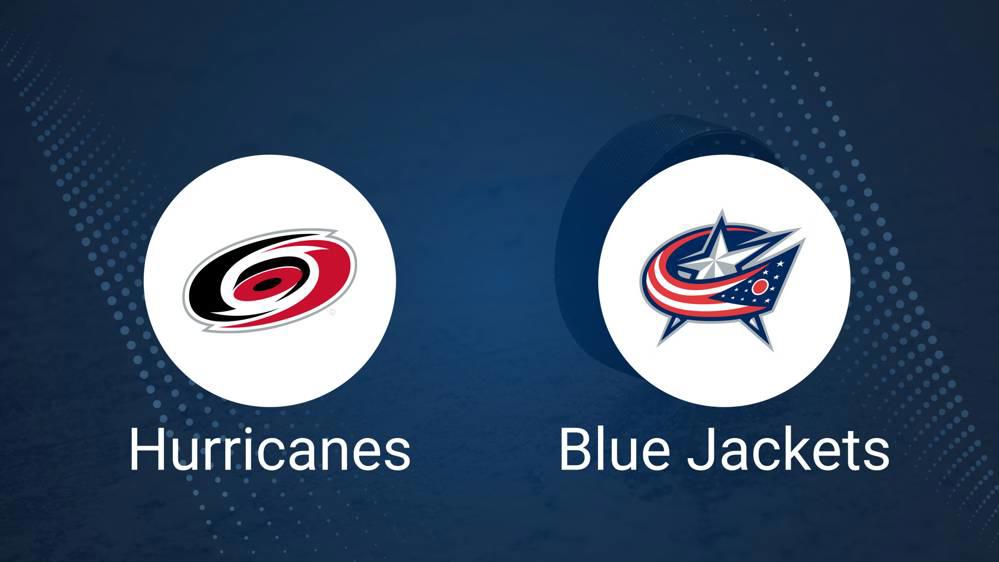 Hurricanes vs. Blue Jackets Injury Report Today - December 31