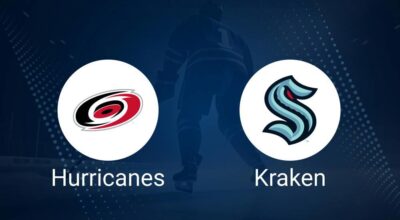 Hurricanes vs. Kraken Injury Report Today - December 3