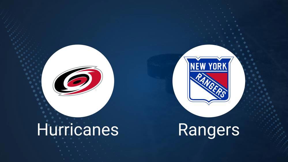 Hurricanes vs. Rangers Injury Report Today - December 22