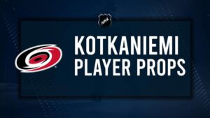 Jesperi Kotkaniemi Player Prop Bets for the Hurricanes vs. Rangers Game - December 22