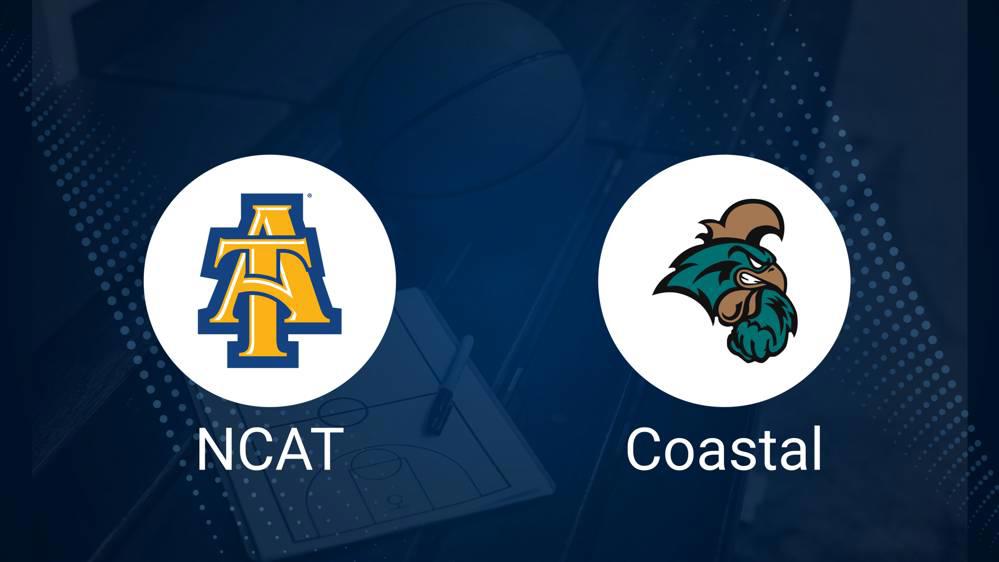 N.C. A&T vs. Coastal Carolina Basketball Tickets - Tuesday, December 17