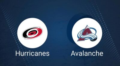 Where to Watch Carolina Hurricanes vs. Colorado Avalanche on TV or Streaming Live - December 5