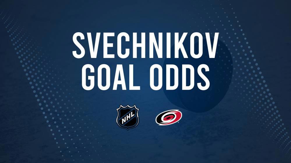 Will Andrei Svechnikov Score a Goal Against the Islanders on December 17?