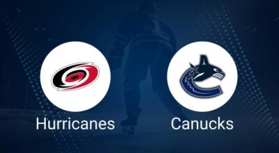 How to Pick the Hurricanes vs. Canucks Game with Odds, Spread, Betting Line and Stats – January 10