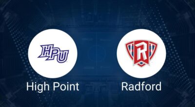 How to Watch High Point vs. Radford on TV or Live Stream - January 2