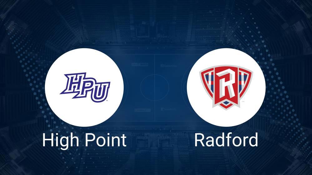 How to Watch High Point vs. Radford on TV or Live Stream - January 2