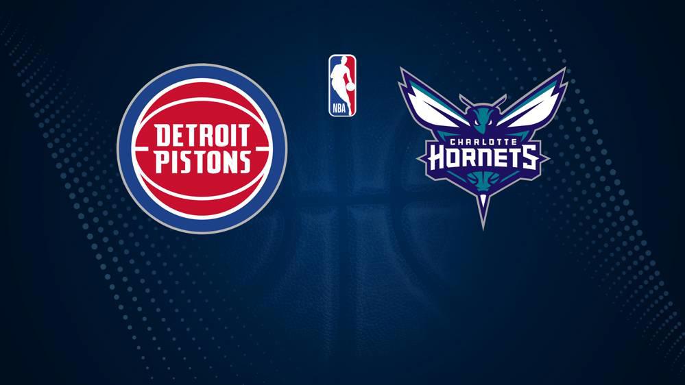 How to Watch the Pistons vs. Hornets Game: Streaming & TV Channel Info for January 3