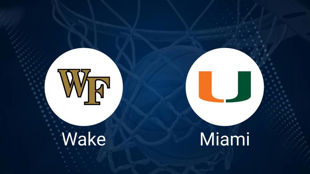 How to Watch Wake Forest vs. Miami (FL) on TV or Live Stream - January 11