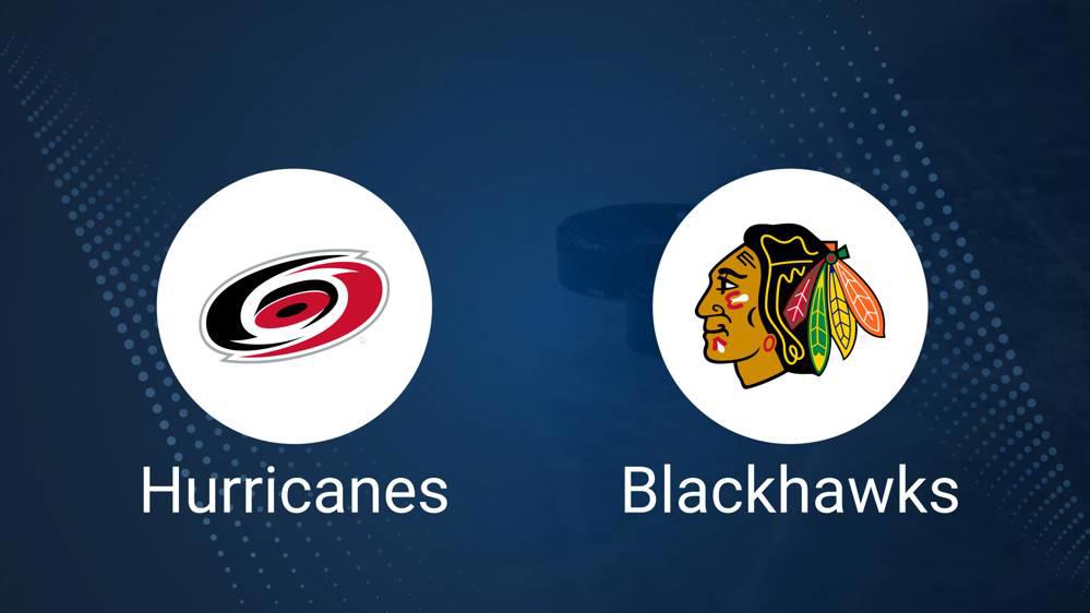 Hurricanes vs. Blackhawks Injury Report Today - January 20