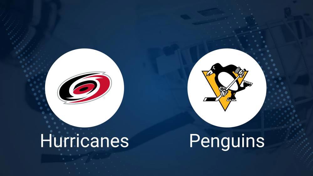 Hurricanes vs. Penguins Injury Report Today - January 5