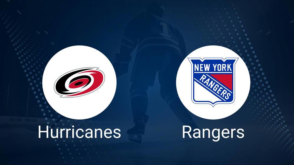 Hurricanes vs. Rangers Injury Report Today - January 28