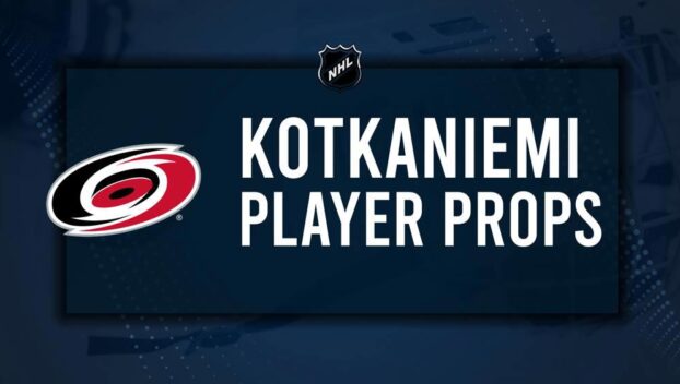 Jesperi Kotkaniemi Player Prop Bets for the Hurricanes vs. Ducks Game - January 12