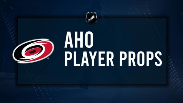 Sebastian Aho Player Prop Bets for the Hurricanes vs. Ducks Game - January 12