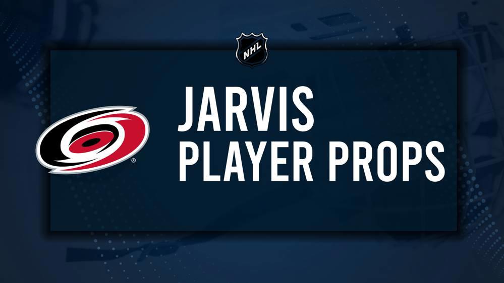 Seth Jarvis Player Prop Bets for the Hurricanes vs. Ducks Game - January 12