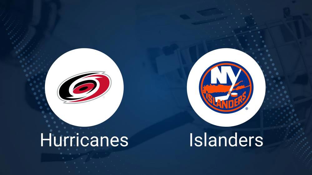 Where to Watch Carolina Hurricanes vs. New York Islanders on TV or Streaming Live - January 25