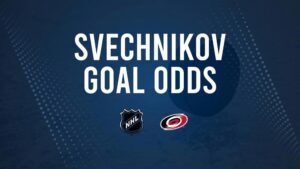 Will Andrei Svechnikov Score a Goal Against the Blue Jackets on January 23?