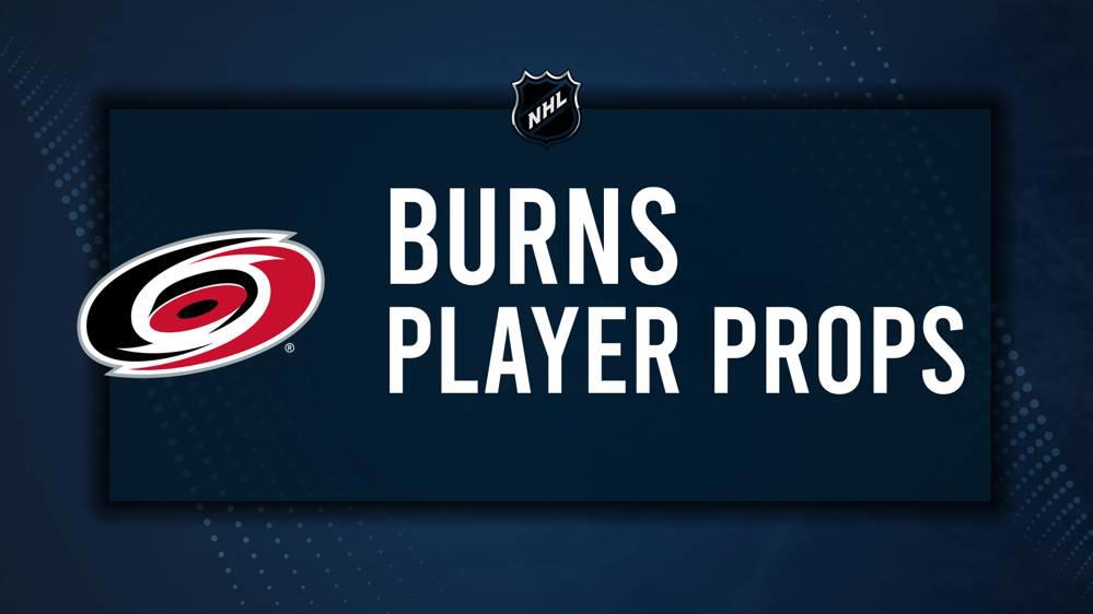 Brent Burns Player Prop Bets for the Hurricanes vs. Canadiens Game - February 25