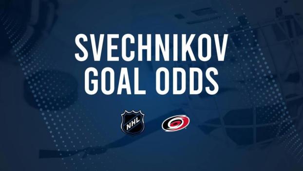 Will Andrei Svechnikov Score a Goal Against the Hockey Club on February 8?