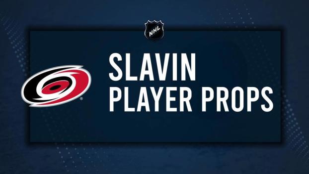 Jaccob Slavin Player Prop Bets for the Hurricanes vs. Oilers Game - March 1
