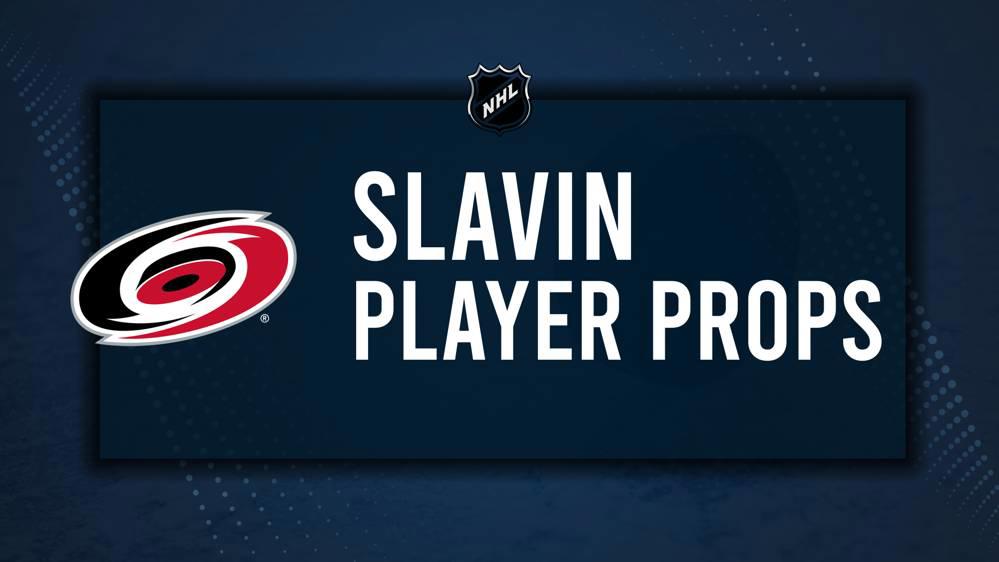 Jaccob Slavin Player Prop Bets for the Hurricanes vs. Oilers Game - March 1