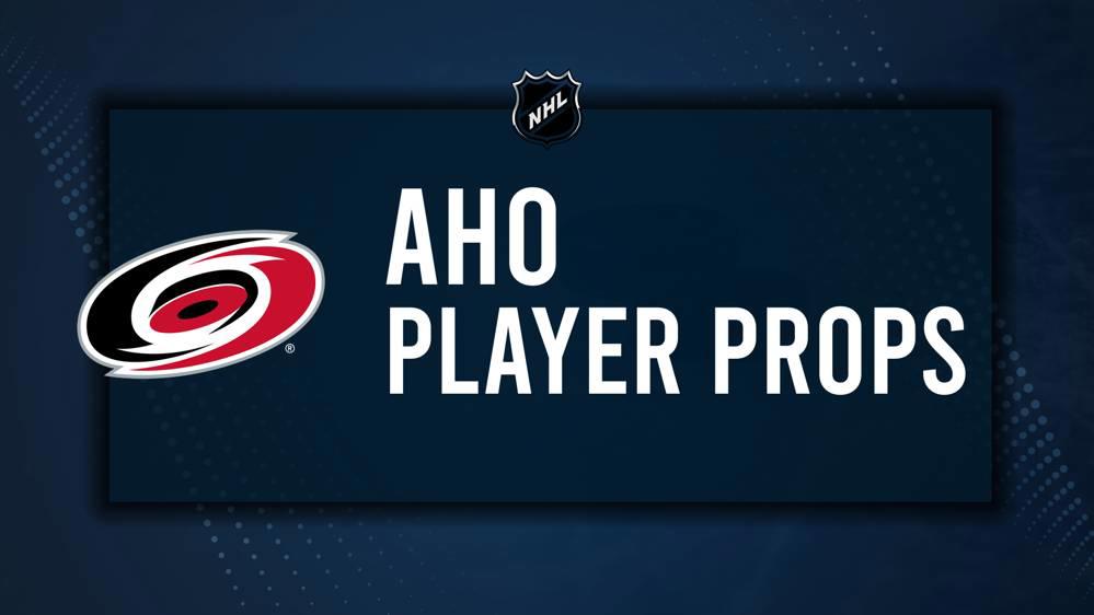 Sebastian Aho Player Prop Bets for the Hurricanes vs. Oilers Game - March 1